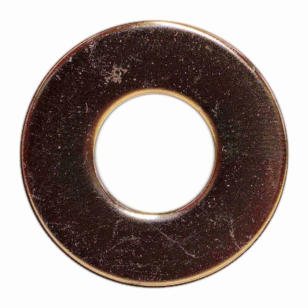 Midwest Fastener Flat Washer, For Screw Size 7/16" , 18-8 Stainless Steel Polished Finish, 6 PK 33445